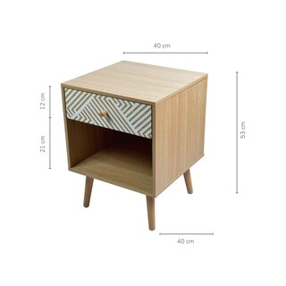 Foto 4 | Foto 4 | Buró Top Living Moon Marrón Y Blanco