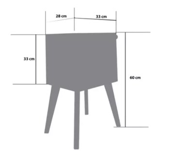 Foto 4 | Foto 4 | Buró Infantil Minimalista Blanco con Luz Led