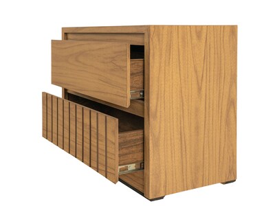 Foto 4 | Foto 4 | Buró Con 1 Cajón Y 1 Espacio De Almacenamiento Color Natural - Madera Industrializada