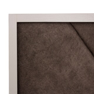 Foto 4 | Foto 4 | Cabecera Tapizada King Size Con 2 Burós De 3 Cajones Color Gris Y Blanco - Madera Industrializada Y Tapizado