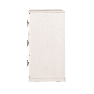 Foto 5 | Foto 5 | Cabecera Tapizada King Size Con 2 Burós De 3 Cajones Color Gris Y Blanco - Madera Industrializada Y Tapizado