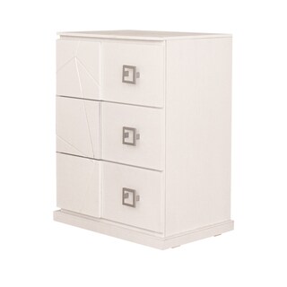 Foto 6 | Foto 6 | Cabecera Tapizada King Size Con 2 Burós De 3 Cajones Color Gris Y Blanco - Madera Industrializada Y Tapizado