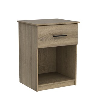 Foto 4 | Foto 4 | Mesita De Noche Furinno Tidur, Roble Francés, Gris, Paquete De 2 - Venta Internacional.