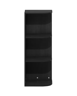 Foto 5 | Foto 5 | Librería De Esquina Con Repisa Abierta Furinno Pasir, 3 Niveles, Madera Negra - Venta Internacional.