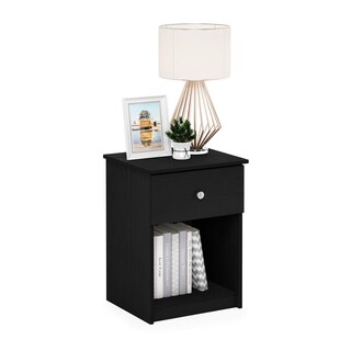 Foto 5 | Foto 5 | Mesita De Noche Furinno Tidur, Roble Negro, Paquete De 1 - Venta Internacional.