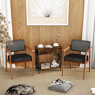 Foto 4 | Foto 4 | Buró Furniturer Lutie Marrón 60 X 28.5 X 61 Cm