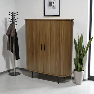 Foto 1 | Foto 1 | Buró Para Recámara Mesa De Noche Maple Moderno Minimalista