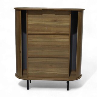 Foto 5 | Foto 5 | Buró Para Recámara Mesa De Noche Maple Moderno Minimalista