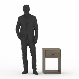 Foto 7 | Foto 7 | Buró Berlin Con Cajón 42 X 62 X 40 Cm Mesa De Noche