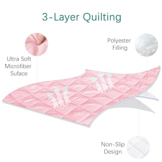 Foto 2 | Foto 2 | Paquete De 2 Sábanas Acolchadas Para Cama Portátil Regalo My Cot Para Niños Pequeños - Venta Internacional.