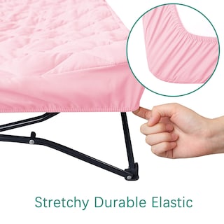 Foto 3 | Foto 3 | Paquete De 2 Sábanas Acolchadas Para Cama Portátil Regalo My Cot Para Niños Pequeños - Venta Internacional.