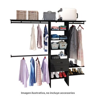 Foto 2 | Foto 2 | Closet Total Playcon 242 x 213 Cm color Negro