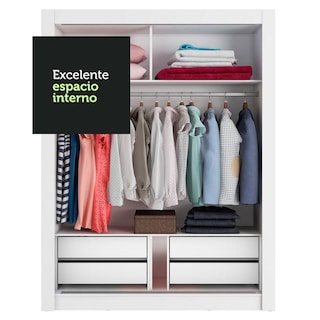 Foto 7 | Foto 7 | Closet Madesa Dallas Plus 2 Puertas Corredizas 4 Cajones