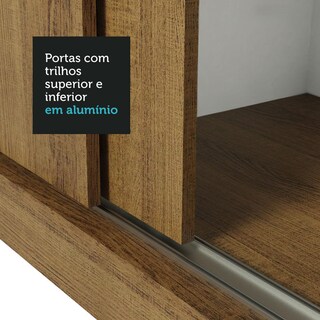 Foto 7 | Foto 7 | Ropero Madesa Mónaco 3 Puertas Corredizas con Espejo Marrón