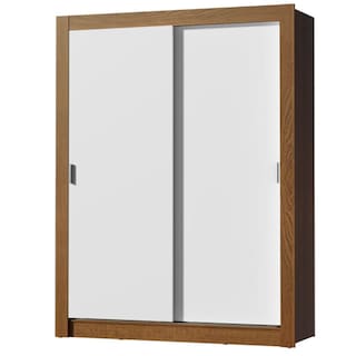 Foto 1 | Foto 1 | Clóset Madesa Denver Marrón con Blanco 2 Puertas Corredizas