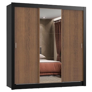 Foto 2 | Foto 2 | Closet Madesa Lyon 3 Puertas Corredizas 1 Espejo 2 Cajones