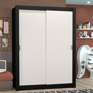 Foto 2 | Foto 2 | Ropero Madesa Denver 2 Puertas Corredizas Negro