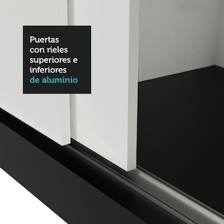 Foto 8 | Foto 8 | Closet Madesa Monaco 3 Puertas Corredizas 1 Espejo