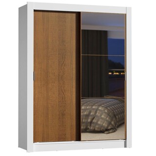 Foto 1 | Foto 1 | Closet Madesa Dallas Plus 2 Puertas Corredizas 1 Espejo 4 Cajones