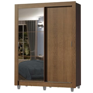 Foto 2 | Foto 2 | Closet Madesa Dallas con Patas 2 Puertas Corredizas 1 Espejo 2 Cajones