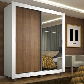 Foto 1 | Foto 1 | Ropero Madesa Denver 2 Puertas Corredizas con Espejo