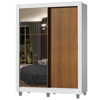 Foto 2 | Foto 2 | Closet Madesa Dallas con Patas 2 Puertas Corredizas 1 Espejo 2 Cajones