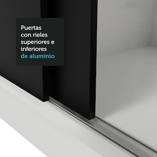 Foto 8 | Foto 8 | Ropero 3 Puertas Corredizas 2 con Espejos Mónaco Madesa