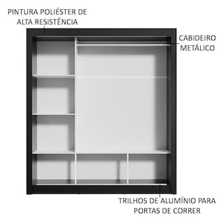 Foto 5 | Foto 5 | Ropero Madesa Mónaco 3 Puertas Corredizas 1 con Espejo