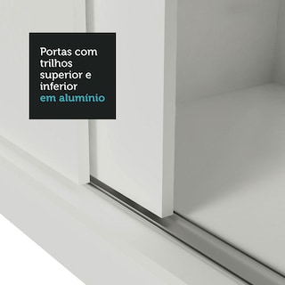 Foto 7 | Foto 7 | Clóset Madesa Mónaco con Patas y 3 Puertas Corredizas con Espejos
