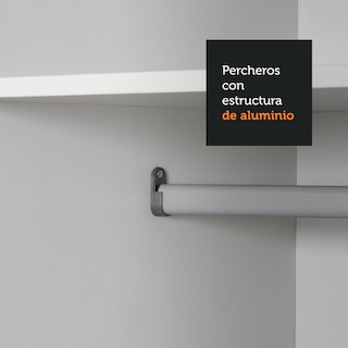 Foto 7 | Foto 7 | Ropero Closet Madesa con Espejo Blanco