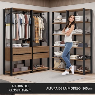 Foto 5 | Foto 5 | Ropero Closet Guardarropas Madesa Valencia 358cm Mn 03