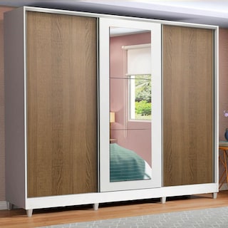 Foto 2 | Foto 2 | Ropero Closet Madesa 3 Puertas 1 Espejos con Pies Mb