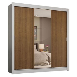 Foto 1 | Foto 1 | Ropero Closet Madesa 3 Puertas 1 Espejo Bm 02