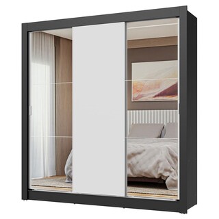 Foto 1 | Foto 1 | Ropero Closet Madesa 3 Puertas 2 Espejos Nb