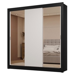 Foto 1 | Foto 1 | Ropero Closet Madesa 3 Puertas 2 Espejos Nb 01