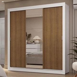 Foto 2 | Foto 2 | Ropero Closet Madesa 3 Puertas 1 Espejo Bm 01