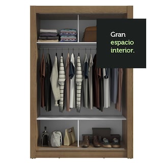 Foto 8 | Foto 8 | Ropero Closet Madesa Milano 2 Puertas Mn