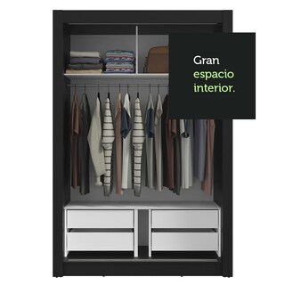 Foto 8 | Foto 8 | Ropero Closet Madesa Vivare Plus 2 Puertas Nm