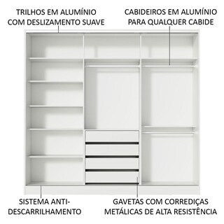 Foto 4 | Foto 4 | Guarda Ropa Madesa Royale 3 Puertas B/m/b