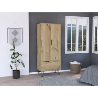 Foto 1 | Foto 1 | Closet Ali Café Claro y Wengue Virtual Muebles