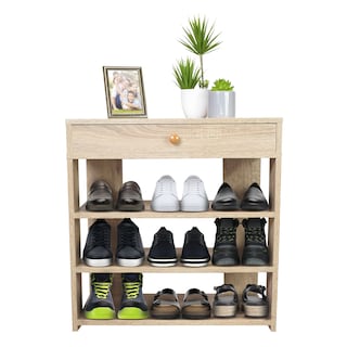 Foto 2 | Foto 2 | Zapatero Top Living Hiroshima Con Cajón Minimalista Estilo Madera Roble