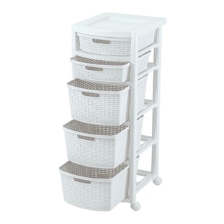 Foto 1 | Foto 1 | Organizador Accesorios Plástico Cajonero 5 Cestas Rimax