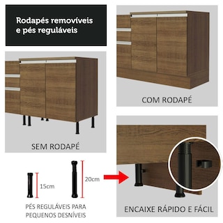 Foto 6 | Foto 6 | Despensero Alacena Organizador Multiuso Madesa 3 Puertas Mm