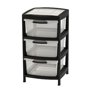 Foto 1 | Foto 1 | Organizador Rimax de Plástico Negro 3 Cajones