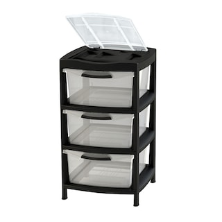Foto 2 | Foto 2 | Organizador Rimax de Plástico Negro 3 Cajones