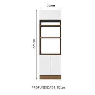 Foto 2 | Foto 2 | Alacena Organizador Madesa Blanco con 3 Puertas