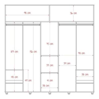 Foto 5 | Foto 5 | Ropero Armario Joker 200 Maderkit Color Rovere