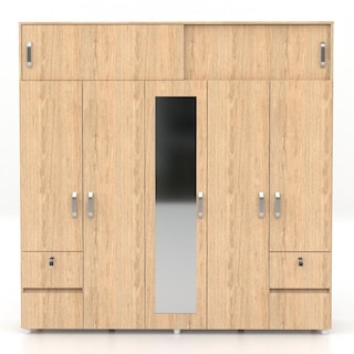 Foto 8 | Foto 8 | Ropero Armario Joker 200 Maderkit Color Rovere