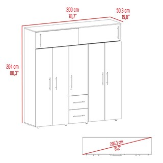 Foto 7 | Foto 7 | Closet Montano Bardolino Virtual Muebles