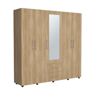Foto 1 | Foto 1 | Closet Grays Fresno Europeo y Wengue Puerta con Espejo Virtual Muebles